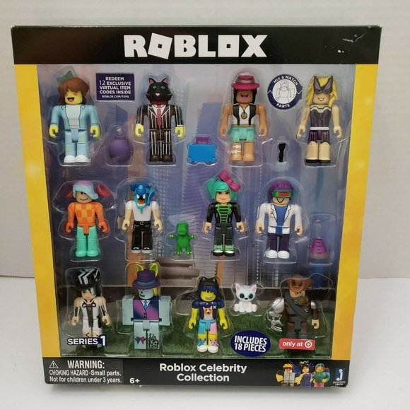 New ROBLOX Celebrity Collection Series 1 Exclusive 12 Figures 18 pc Shopgirl Cat - Picture 3 of 12